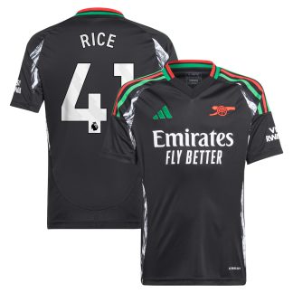 Arsenal adidas Away Shirt 2024-25 - Kids with Rice 41 printing