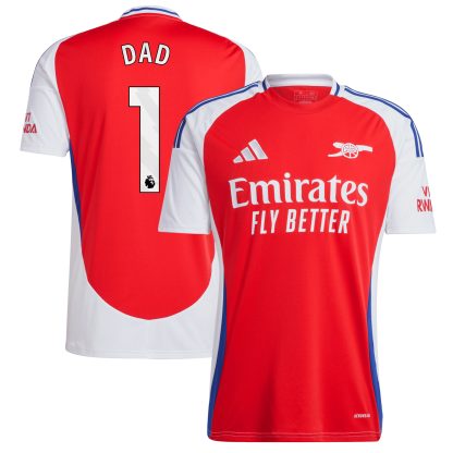 Arsenal adidas Home Shirt 2024-25 - Dad 1