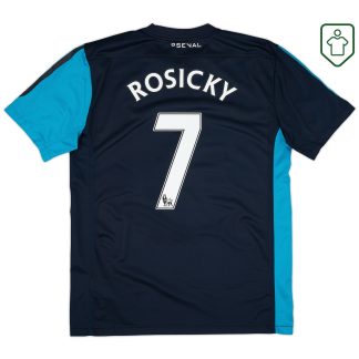 Arsenal Nike Away Shirt Rosicky #7 2011-12 - Very Good - 7/10