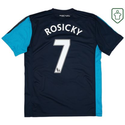 Arsenal Nike Away Shirt Rosicky #7 2011-12 - Very Good - 7/10
