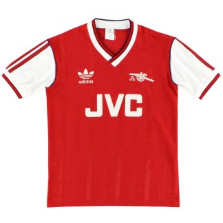 1986-88 Arsenal adidas Home Shirt M - Arsenal / Excellent / Medium