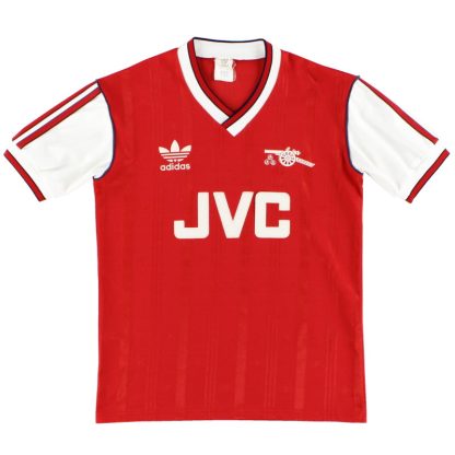 1986-88 Arsenal adidas Home Shirt M - Arsenal / Excellent / Medium