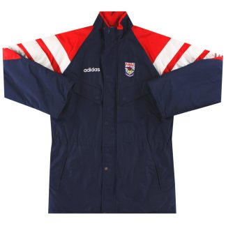 1990-92 Arsenal adidas Bench Coat M - Arsenal / Excellent / Medium