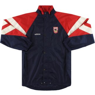 1990-92 Arsenal adidas Rain Coat M - Arsenal / Excellent / Medium