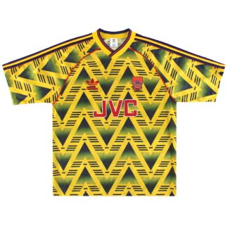 1991-93 Arsenal Away Shirt M - Arsenal / Very good / Medium