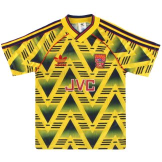 1991-93 Arsenal adidas Away Shirt L.Boys - Arsenal / Excellent / Youth