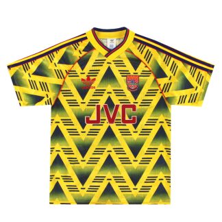1991-93 Arsenal adidas Away Shirt XS - Arsenal / Very Good / XS