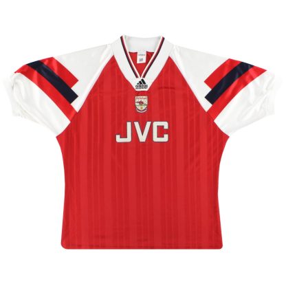 1992-94 Arsenal adidas Home Shirt M - Arsenal / Very Good / Medium