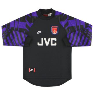 1995-97 Arsenal Nike Goalkeeper Shirt *Mint* S - Arsenal / Mint / Small
