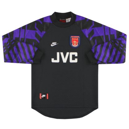 1995-97 Arsenal Nike Goalkeeper Shirt *Mint* S - Arsenal / Mint / Small