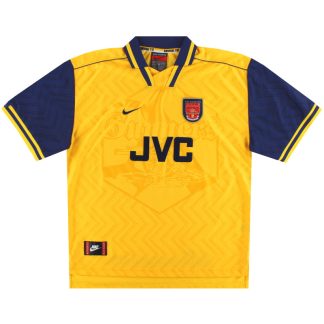1996-97 Arsenal Nike Away Shirt L - Arsenal / Excellent / Large