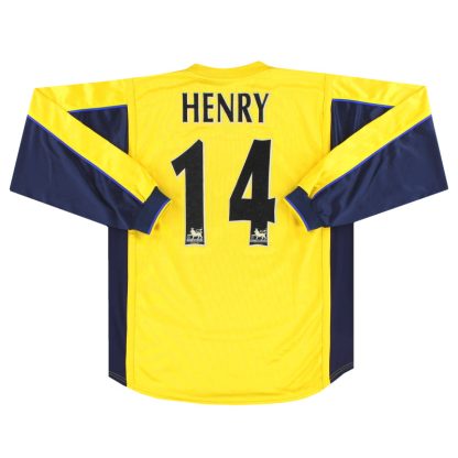1999-01 Arsenal Nike Away Shirt Henry #14 XL - Arsenal / Excellent / XL