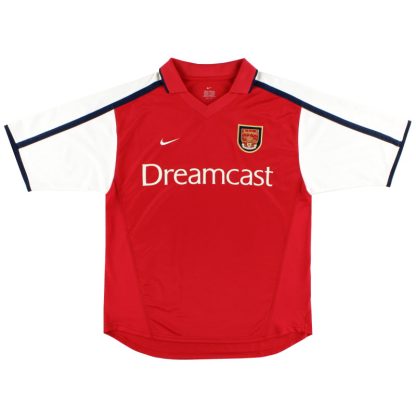 2000-02 Arsenal Nike Home Shirt XL - Arsenal / Very Good / XL