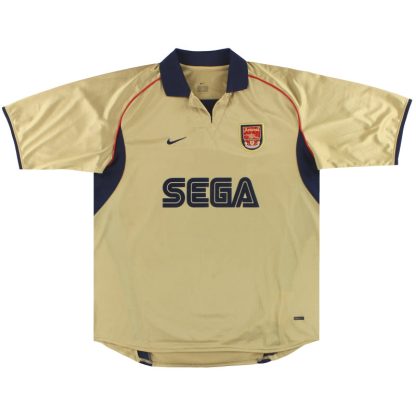 2001-02 Arsenal Nike Away Shirt XL - Arsenal / Excellent / XL
