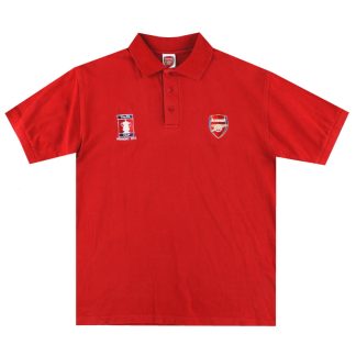 2002-03 Arsenal 'F.A Cup Winners' Polo Shirt M - Arsenal / Excellent / Medium