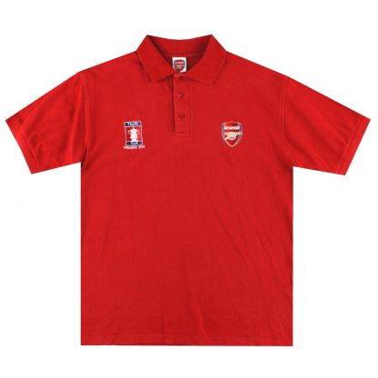 2002-03 Arsenal 'F.A Cup Winners' Polo Shirt M - Arsenal / Excellent / Medium