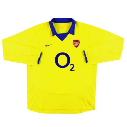2003-04 Arsenal Nike Away Shirt L/S XL - Arsenal / Excellent / XL