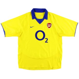 2003-04 Arsenal Nike Away Shirt XL - Arsenal / Very Good / XL