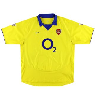 2003-04 Arsenal Nike Away Shirt XXL - Arsenal / Excellent / XXL