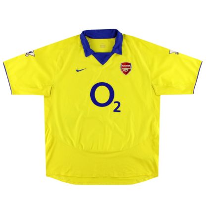2003-04 Arsenal Nike Away Shirt XXL - Arsenal / Excellent / XXL