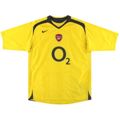 2005-06 Arsenal Nike Away Shirt XL - Arsenal / Excellent / XL