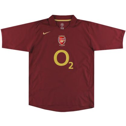 2005-06 Arsenal Nike Commemorative Highbury Home Shirt XL.Boys - Arsenal / Excellent / XL.Boys