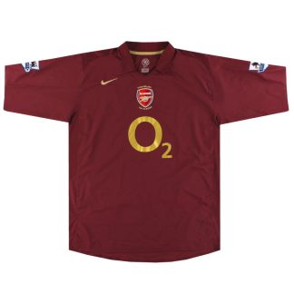 2005-06 Arsenal Nike Commemorative Highbury Home Shirt XXL - Arsenal / Excellent / XXL