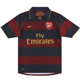 2007-08 Arsenal Nike Third Shirt XXL - Arsenal / Excellent / XXL