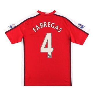 2008-10 Arsenal Nike Home Shirt Fabregas #4 *Mint* L - Arsenal / Excellent / Large