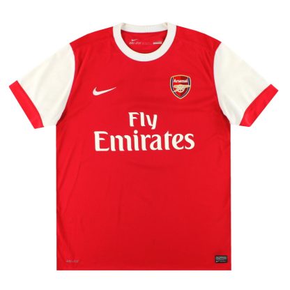 2010-11 Arsenal Nike Home Shirt L - Arsenal / Very Good / Large