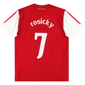 2011-12 Arsenal Nike '125th Anniversary' Home Shirt Rosicky #7 L - Arsenal / Excellent / Large