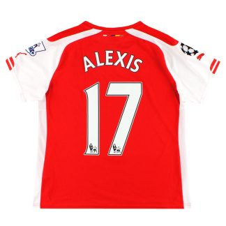 2014-15 Arsenal Puma Women's Home Shirt Alexis #17 XL - Arsenal / Excellent / XL