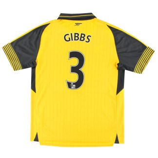 2016-17 Arsenal Puma Away Shirt Gibbs #3 L - Arsenal / Excellent / Large