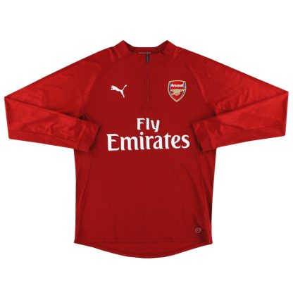 2017-18 Arsenal Puma 1/4 Zip Training Top M - Arsenal / Excellent / Medium