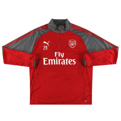 2017-18 Arsenal Puma Player Issue 1/4 Zip Training Top #29 XL - Arsenal / Excellent / XL
