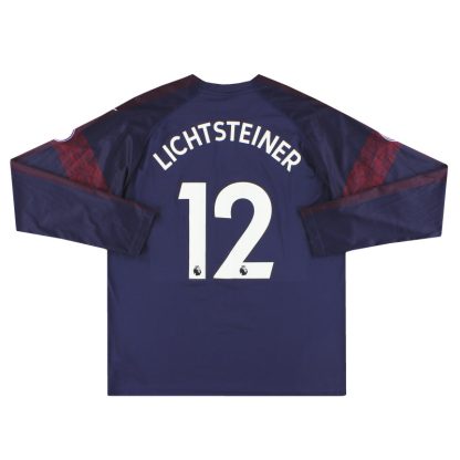 2018-19 Arsenal Puma Away Shirt Lichtsteiner #12 L/S XL - Arsenal / Excellent / XL