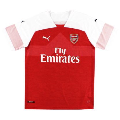 2018-19 Arsenal Puma Home Shirt *Mint* XXL - Arsenal / Mint / XXL