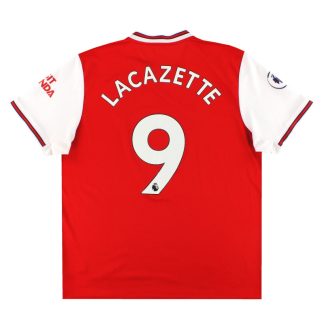 2019-20 Arsenal adidas Home Shirt Lacazette #9 XL - Arsenal / Excellent / XL