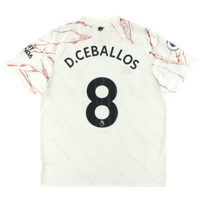 2020-21 Arsenal adidas Away Shirt D. Ceballos #8 XL - Arsenal / Excellent / XL