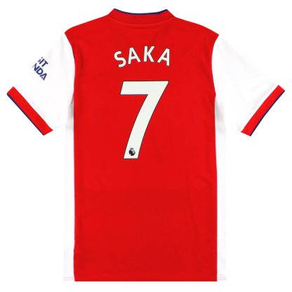 2021-22 Arsenal adidas Home Shirt Saka #7 *w/tags* L - Arsenal / w/tags / Large