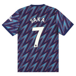 2021-22 Arsenal adidas Third Shirt Saka #7 *w/tags* L - Arsenal / w/tags / Large