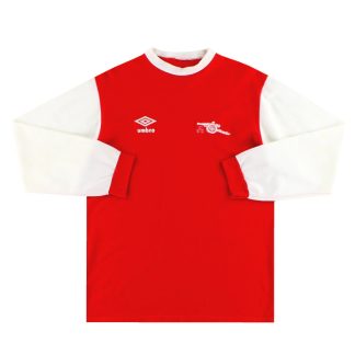 1981-82 Arsenal Umbro Home Shirt L/S M - Arsenal / Excellent / Medium