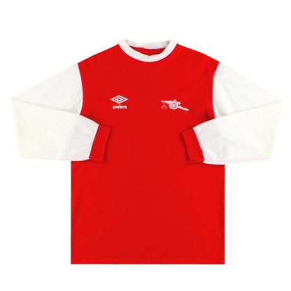 1981-82 Arsenal Umbro Home Shirt L/S M - Arsenal / Excellent / Medium