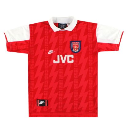 1994-96 Arsenal Nike Home Shirt L.Boys - Arsenal / Very Good / Large Boys