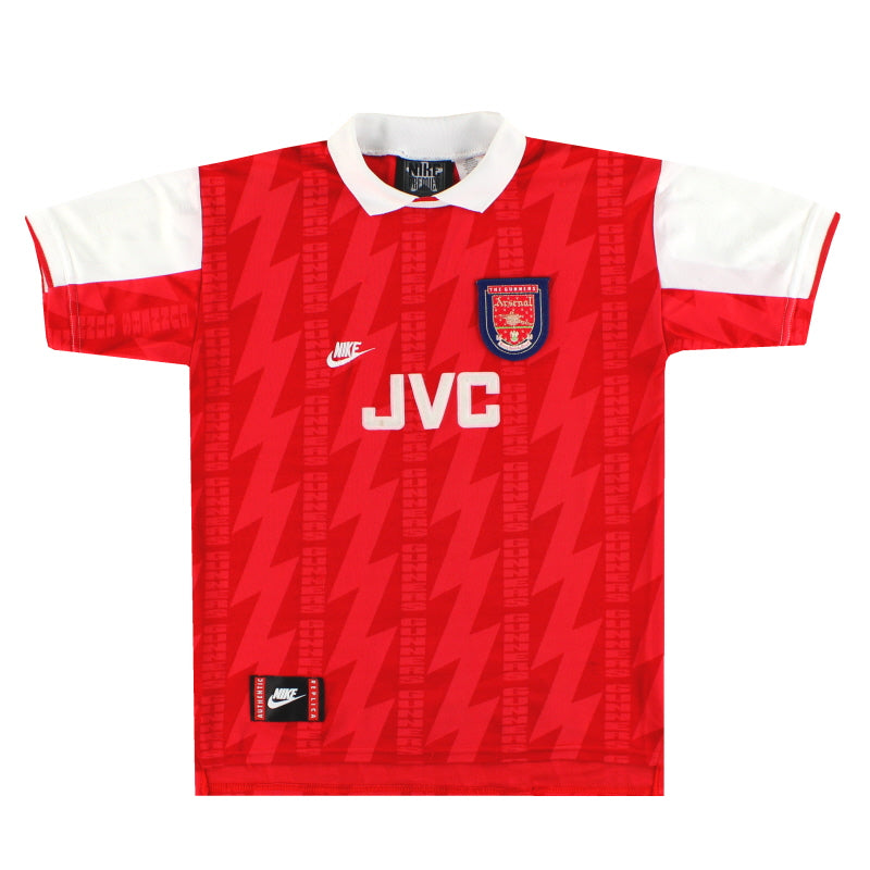 1994-96 Arsenal Nike Home Shirt M.Boys - Arsenal / Very Good / Medium Boys