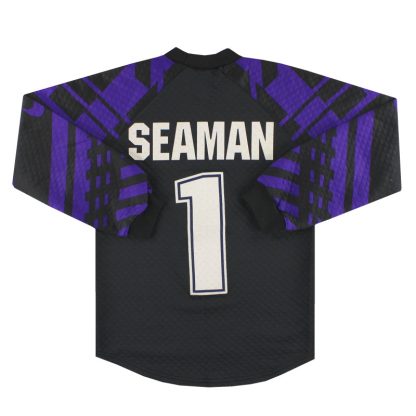 1995-97 Arsenal Goalkeeper Shirt Seaman #1 L.Boys - Arsenal / Excellent / Large Boys