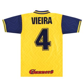1996-97 Arsenal Nike Away Shirt Viera #4 XL.Boys - Arsenal / Excelelnt / XL.Boys