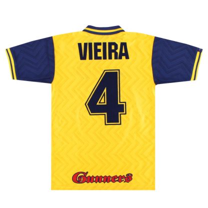 1996-97 Arsenal Nike Away Shirt Viera #4 XL.Boys - Arsenal / Excelelnt / XL.Boys