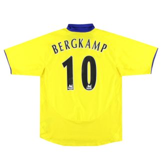 2003-05 Arsenal Nike Away Shirt Bergkamp #10 XL - Arsenal / Excellent / XL