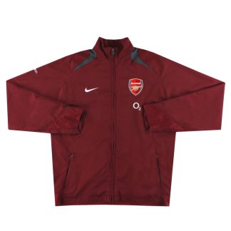 2005-06 Arsenal Nike Track Jacket L - ARSENAL / Mint / Large